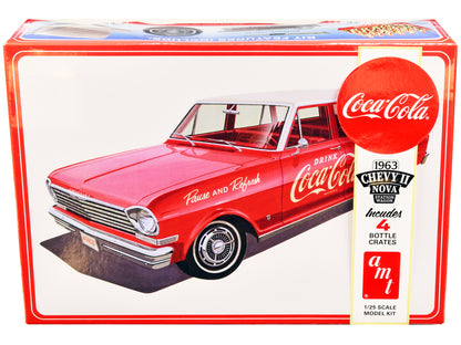 Skill 3 Model Kit 1963 Chevrolet II Nova Wagon "Coca-Cola" 1/25 Scale by AMT <h2>Skill AMT</h2> <p>High-quality diecast car perfect for collectors and enthusiasts. Features detailed interior exterior