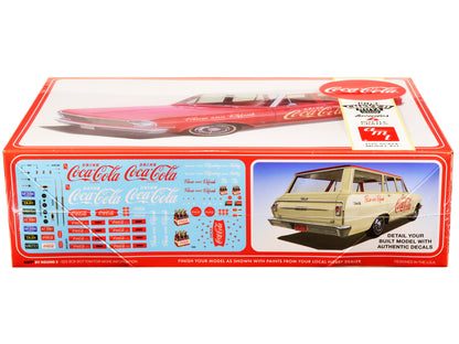Skill 3 Model Kit 1963 Chevrolet II Nova Wagon "Coca-Cola" 1/25 Scale by AMT <h2>Skill AMT</h2> <p>High-quality diecast car perfect for collectors and enthusiasts. Features detailed interior exterior