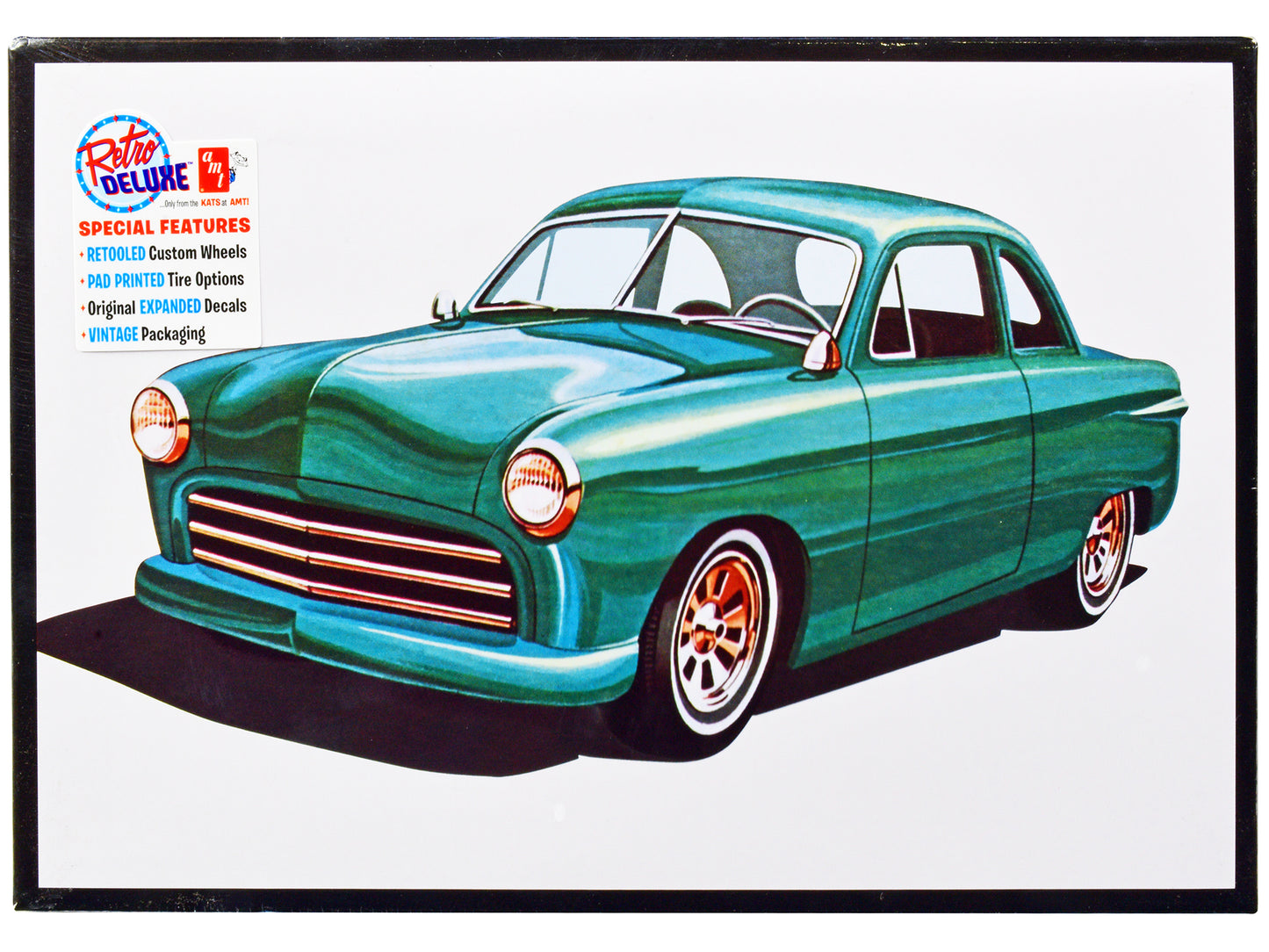 Skill 2 Model Kit 1949 Ford Coupe "The 49'er" 3-in-1 1/25 Scale by AMT <h2>Skill AMT</h2> <p>High-quality diecast car perfect for collectors and enthusiasts. Features detailed interior exterior crafts