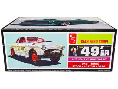 Skill 2 Model Kit 1949 Ford Coupe "The 49'er" 3-in-1 1/25 Scale by AMT <h2>Skill AMT</h2> <p>High-quality diecast car perfect for collectors and enthusiasts. Features detailed interior exterior crafts