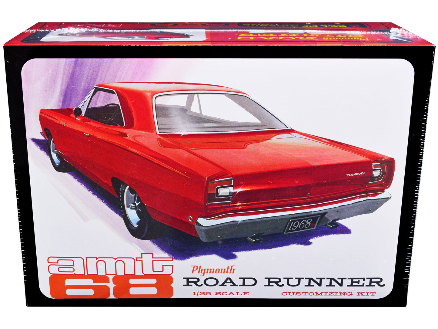 Skill 2 Model Kit 1968 Plymouth Road Runner 1/25 Scale by AMT <h2>Skill AMT</h2> <p>High-quality diecast car perfect for collectors and enthusiasts. Features detailed interior exterior craftsmanship,