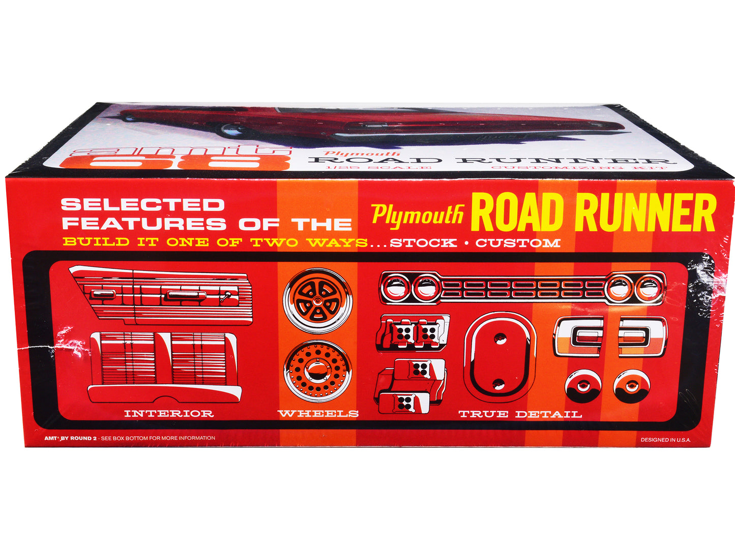 Skill 2 Model Kit 1968 Plymouth Road Runner 1/25 Scale by AMT <h2>Skill AMT</h2> <p>High-quality diecast car perfect for collectors and enthusiasts. Features detailed interior exterior craftsmanship,