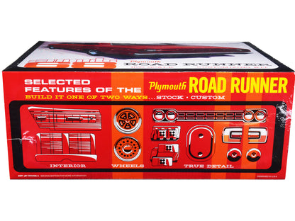 Skill 2 Model Kit 1968 Plymouth Road Runner 1/25 Scale by AMT <h2>Skill AMT</h2> <p>High-quality diecast car perfect for collectors and enthusiasts. Features detailed interior exterior craftsmanship,
