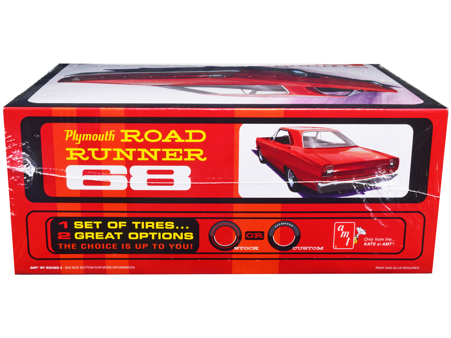 Skill 2 Model Kit 1968 Plymouth Road Runner 1/25 Scale by AMT <h2>Skill AMT</h2> <p>High-quality diecast car perfect for collectors and enthusiasts. Features detailed interior exterior craftsmanship,
