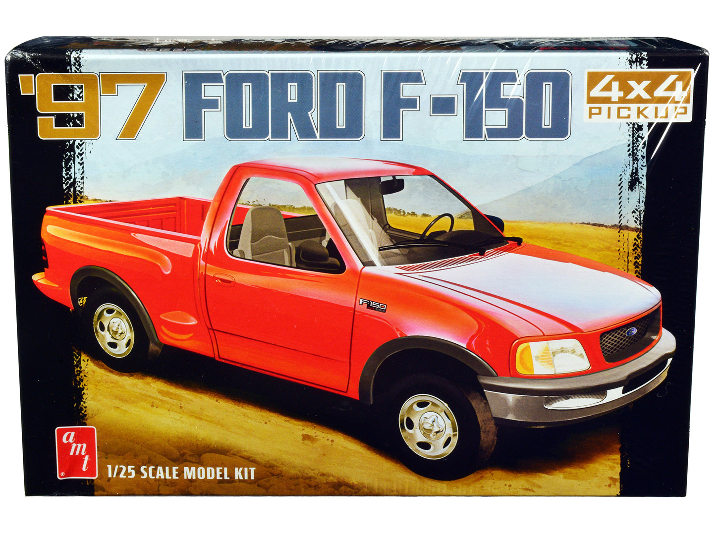 Skill 2 Model Kit 1997 Ford F-150 4X4 Pickup Truck 1/25 Scale by AMT <h2>Skill AMT</h2> <p>High-quality diecast car perfect for collectors and enthusiasts. Features detailed interior exterior craftsma