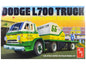 Skill 3 Model Kit 1966 Dodge L700 Truck with Flatbed Racing Trailer 1/25 Scale by AMT <h2>Skill AMT</h2> <p>High-quality diecast car perfect for collectors and enthusiasts. Features detailed interior