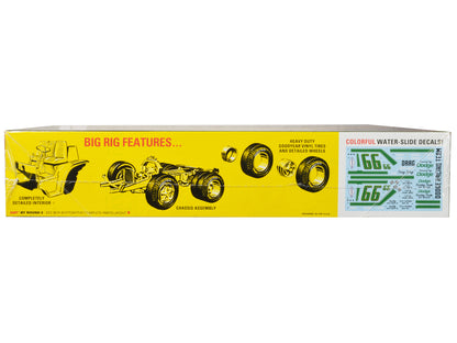 Skill 3 Model Kit 1966 Dodge L700 Truck with Flatbed Racing Trailer 1/25 Scale by AMT <h2>Skill AMT</h2> <p>High-quality diecast car perfect for collectors and enthusiasts. Features detailed interior
