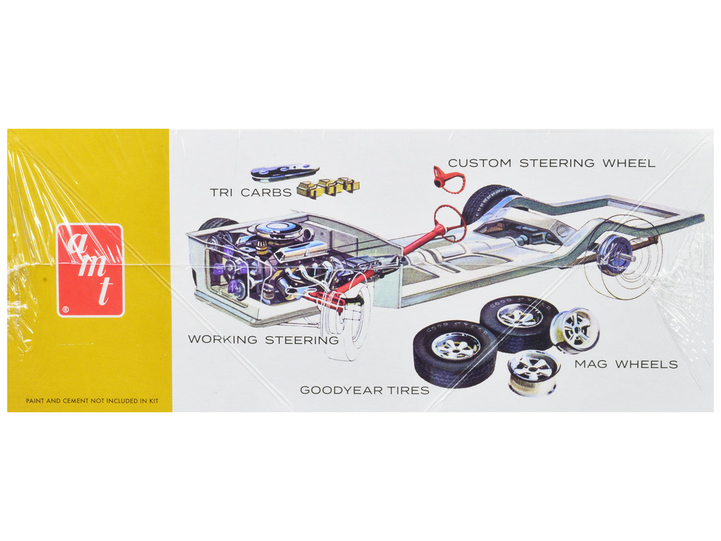 Skill 2 Model Kit 1963 Ford Mustang II Concept Car 1/25 Scale by AMT <h2>Skill AMT</h2> <p>High-quality diecast perfect for collectors and enthusiasts. Features detailed interior exterior craftsmanshi