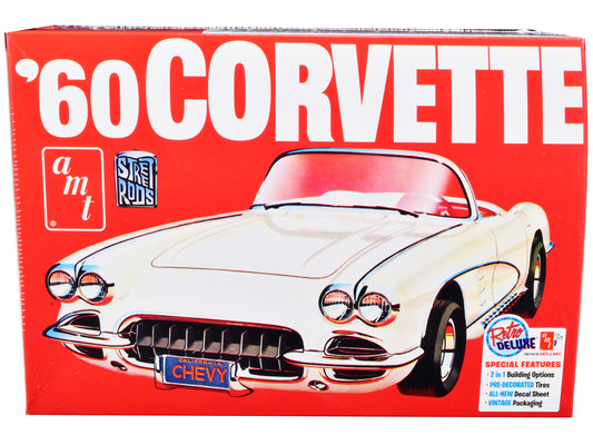 Skill 2 Model Kit 1960 Chevrolet Corvette "Street Rods" 1/25 Scale by AMT <h2>Skill AMT</h2> <p>High-quality diecast car perfect for collectors and enthusiasts. Features detailed interior exterior cra