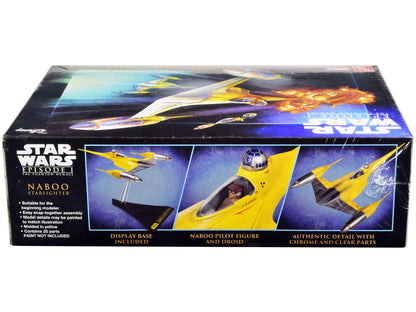 Skill 2 Model Kit Naboo Starfighter Spaceship "Star Wars: Episode I - The Phantom Menace" (1999) Movie 1/48 Scale by AMT <h2>Skill AMT</h2> <p>High-quality diecast car perfect for collectors and enthu