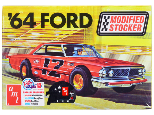Skill 2 Model Kit 1964 Ford Galaxie "Modified Stocker" 1/25 Scale by AMT <h2>Skill AMT</h2> <p>High-quality diecast car perfect for collectors and enthusiasts. Features detailed interior exterior craf