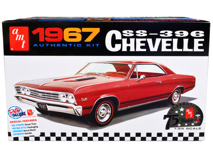 Skill 2 Model Kit 1967 Chevrolet Chevelle SS 396 "AMT Celebrating 75 Years" 1/25 Scale by AMT <h2>Skill AMT</h2> <p>High-quality diecast car perfect for collectors and enthusiasts. Features detailed i