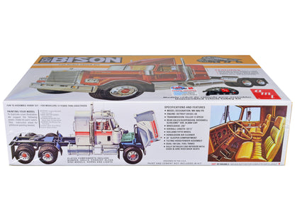 Skill 3 Model Kit Chevrolet Bison Truck Tractor 1/25 Scale by AMT <h2>Skill AMT</h2> <p>High-quality diecast car perfect for collectors and enthusiasts. Features detailed interior exterior craftsmansh