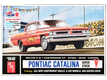 Skill 2 Model Kit 1962 Pontiac Catalina Super Stock 3-in-1 1/25 Scale by AMT <h2>Skill AMT</h2> <p>High-quality diecast car perfect for collectors and enthusiasts. Features detailed interior exterior