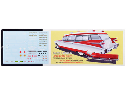 Skill 2 Model Kit 1959 Cadillac Ambulance with Gurney Accessory 1/25 Scale by AMT <h2>Skill AMT</h2> <p>High-quality diecast car perfect for collectors and enthusiasts. Features detailed interior exte