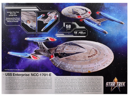 Skill 2 Model Kit U.S.S. Enterprise NCC-1701-E Space Ship "Star Trek: First Contact" (1996) Movie 1/1400 Scale by AMT <h2>Skill AMT</h2> <p>High-quality diecast car perfect for collectors and enthusia