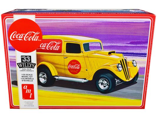 Skill 2 Model Kit 1933 Willys Panel Truck "Coca-Cola" 1/25 Scale by AMT <h2>Skill AMT</h2> <p>High-quality diecast car perfect for collectors and enthusiasts. Features detailed interior exterior craft