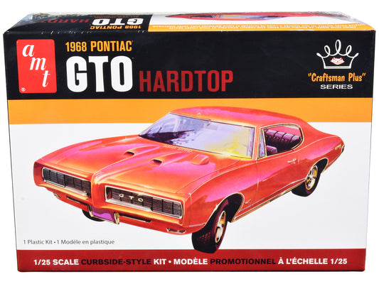 Skill 2 Model Kit 1968 Pontiac GTO Hardtop "Craftsman Plus" Series 1/25 Scale by AMT <h2>Skill AMT</h2> <p>High-quality diecast car perfect for collectors and enthusiasts. Features detailed interior e