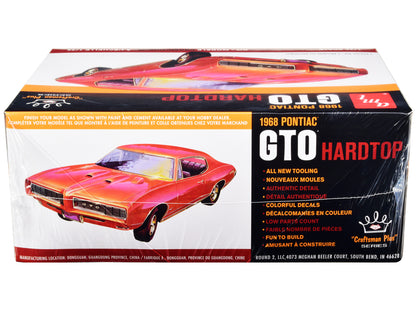 Skill 2 Model Kit 1968 Pontiac GTO Hardtop "Craftsman Plus" Series 1/25 Scale by AMT <h2>Skill AMT</h2> <p>High-quality diecast car perfect for collectors and enthusiasts. Features detailed interior e