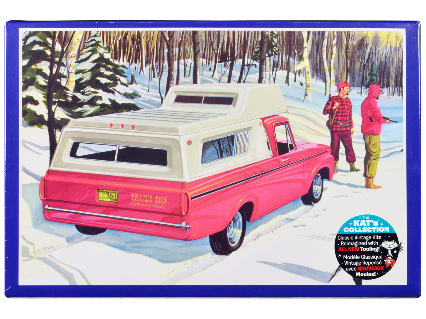 Skill 2 Model Kit 1963 Ford F-100 Camper Pickup Truck 3-in-1 1/25 Scale by AMT <h2>Skill AMT</h2> <p>High-quality diecast car perfect for collectors and enthusiasts. Features detailed interior exterio
