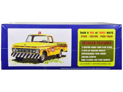 Skill 2 Model Kit 1963 Ford F-100 Camper Pickup Truck 3-in-1 1/25 Scale by AMT <h2>Skill AMT</h2> <p>High-quality diecast car perfect for collectors and enthusiasts. Features detailed interior exterio