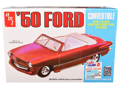 Skill 2 Model Kit 1950 Ford Convertible "Street Rods" 3-in-1 1/25 Scale by AMT <h2>Skill AMT</h2> <p>High-quality diecast car perfect for collectors and enthusiasts. Features detailed interior exterio