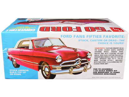 Skill 2 Model Kit 1950 Ford Convertible "Street Rods" 3-in-1 1/25 Scale by AMT <h2>Skill AMT</h2> <p>High-quality diecast car perfect for collectors and enthusiasts. Features detailed interior exterio