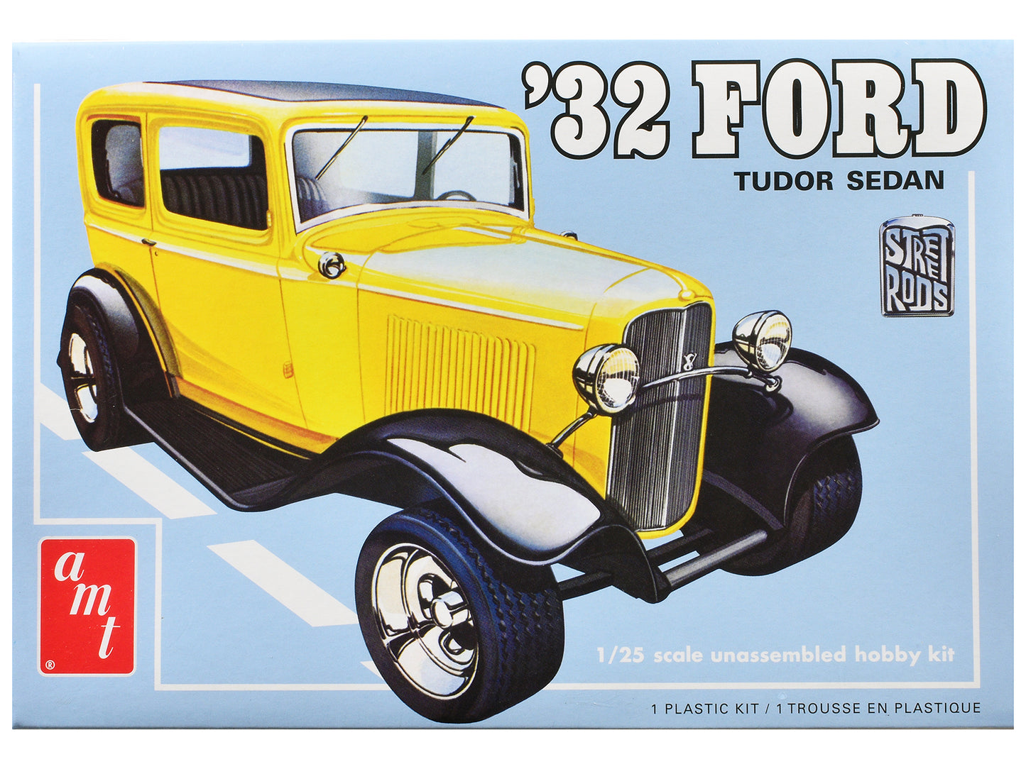Skill 2 Model Kit 1932 Ford Tudor Sedan "Street Rods" Series 1/25 Scale by AMT <h2>Skill AMT</h2> <p>High-quality diecast car perfect for collectors and enthusiasts. Features detailed interior exterio