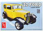 Skill 2 Model Kit 1932 Ford Tudor Sedan "Street Rods" Series 1/25 Scale by AMT <h2>Skill AMT</h2> <p>High-quality diecast car perfect for collectors and enthusiasts. Features detailed interior exterio