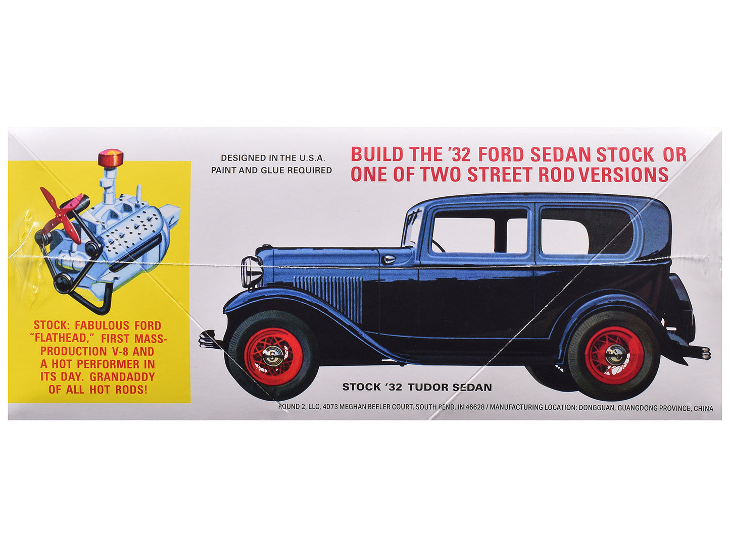 Skill 2 Model Kit 1932 Ford Tudor Sedan "Street Rods" Series 1/25 Scale by AMT <h2>Skill AMT</h2> <p>High-quality diecast car perfect for collectors and enthusiasts. Features detailed interior exterio