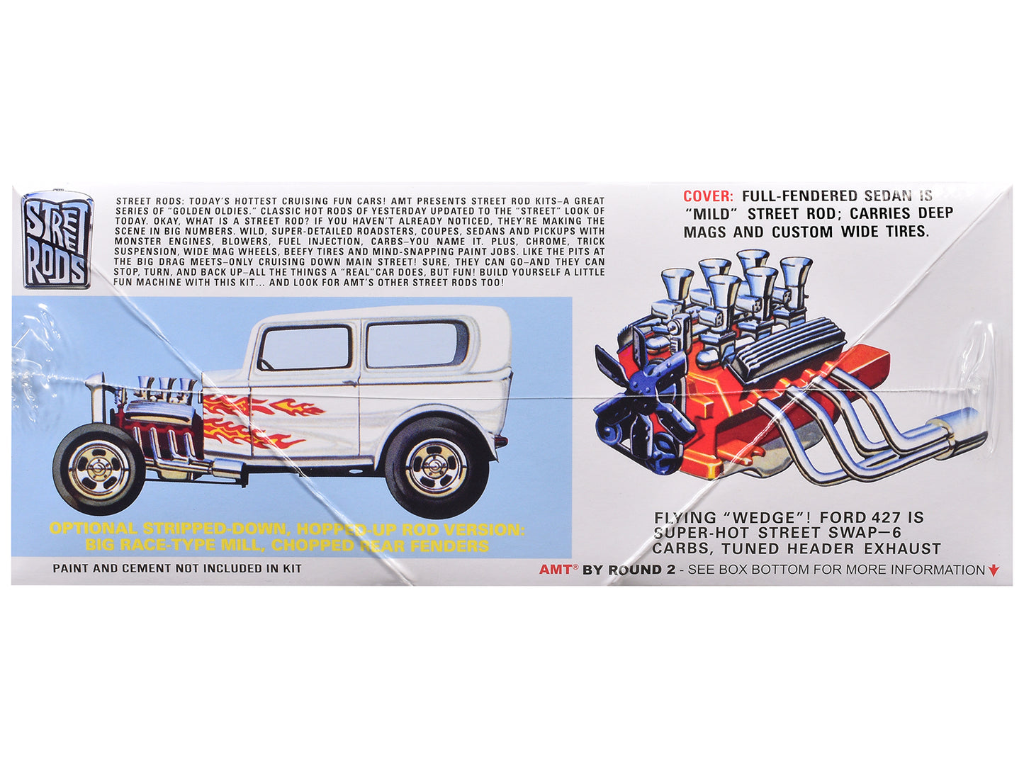 Skill 2 Model Kit 1932 Ford Tudor Sedan "Street Rods" Series 1/25 Scale by AMT <h2>Skill AMT</h2> <p>High-quality diecast car perfect for collectors and enthusiasts. Features detailed interior exterio