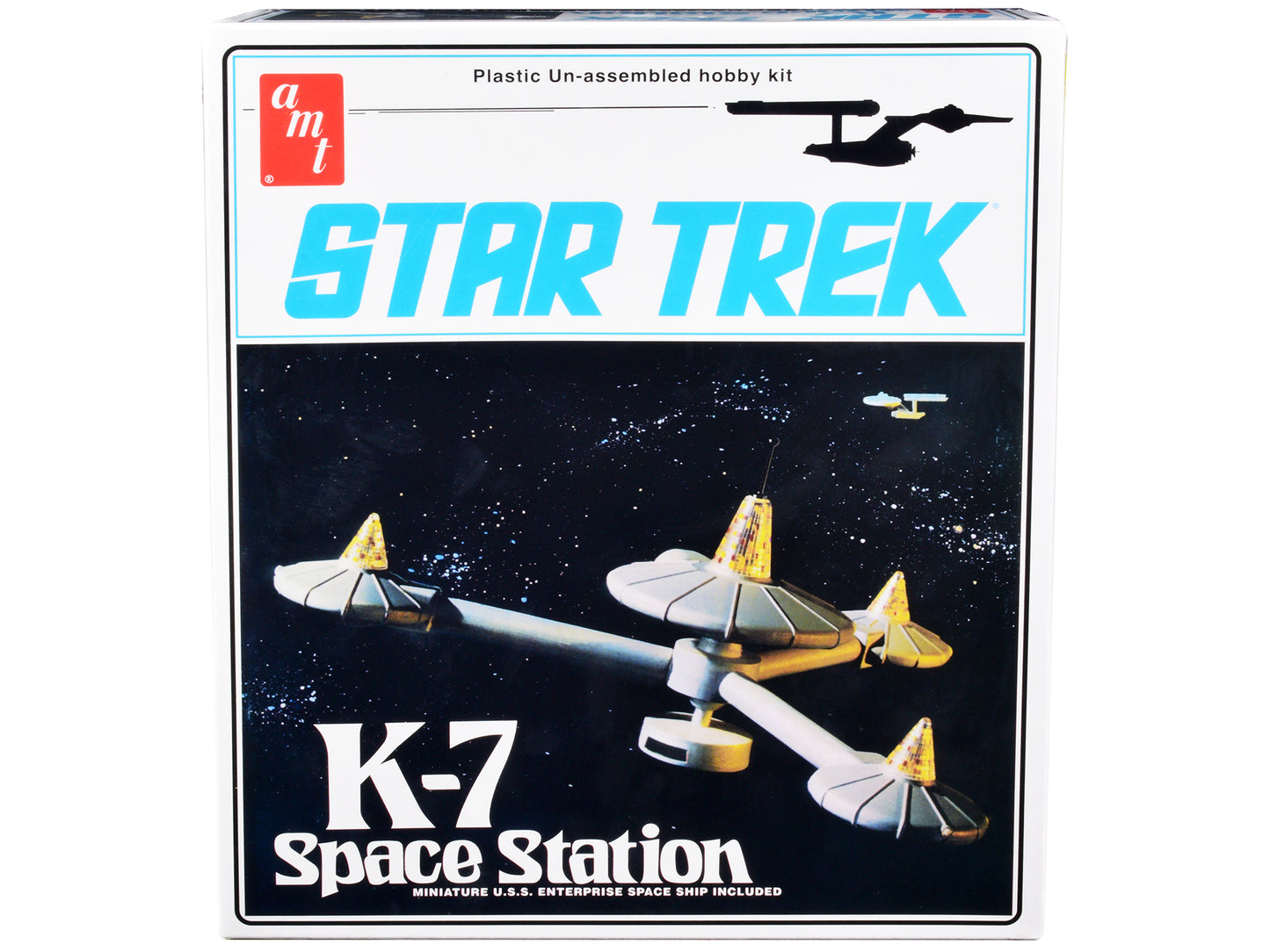 Skill 2 Model Kit K-7 Space Station "Star Trek" (1966-1969) TV Series 1/7600 Scale by AMT <h2>Skill AMT</h2> <p>High-quality diecast car perfect for collectors and enthusiasts. Features detailed inter