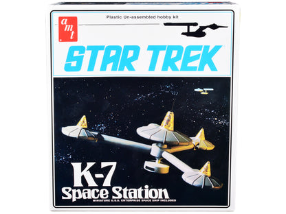 Skill 2 Model Kit K-7 Space Station "Star Trek" (1966-1969) TV Series 1/7600 Scale by AMT <h2>Skill AMT</h2> <p>High-quality diecast car perfect for collectors and enthusiasts. Features detailed inter