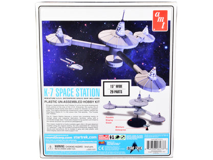 Skill 2 Model Kit K-7 Space Station "Star Trek" (1966-1969) TV Series 1/7600 Scale by AMT <h2>Skill AMT</h2> <p>High-quality diecast car perfect for collectors and enthusiasts. Features detailed inter