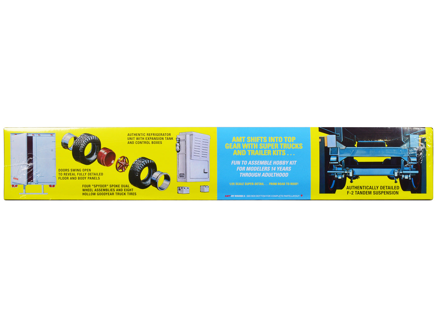 Skill 3 Model Kit Fruehauf FB 40' Refrigerated Trailer "Watkins Motor Lines" 1/25 Scale by AMT <h2>Skill AMT</h2> <p>High-quality diecast car perfect for collectors and enthusiasts. Features detailed