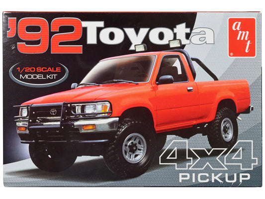 Skill 2 Model Kit 1992 Toyota 4x4 Pickup Truck (2023) 1/20 Scale by AMT <h2>Skill AMT</h2> <p>High-quality diecast car perfect for collectors and enthusiasts. Features detailed interior exterior craft