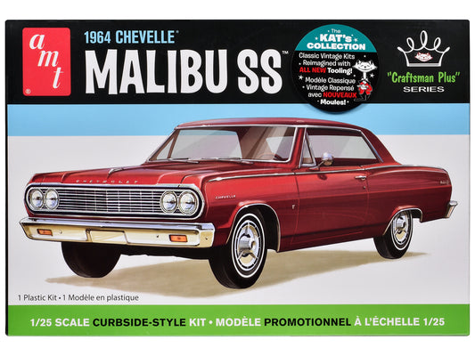 Skill 2 Model Kit 1964 Chevrolet Chevelle Malibu SS Craftsman Plus 1/25 Scale