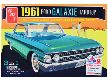 Skill 2 Model Kit 1961 Ford Galaxie Hardtop 3-in-1 1/25 Scale by AMT <h2>Skill AMT</h2> <p>High-quality diecast car perfect for collectors and enthusiasts. Features detailed interior exterior craftsma
