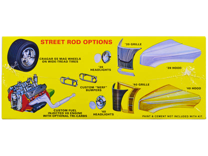 Skill 2 Model Kit 1939 Ford Tudor Sedan "Street Rod" Series 1/25 Scale by AMT <h2>Skill AMT</h2> <p>High-quality diecast car perfect for collectors and enthusiasts. Features detailed interior exterior