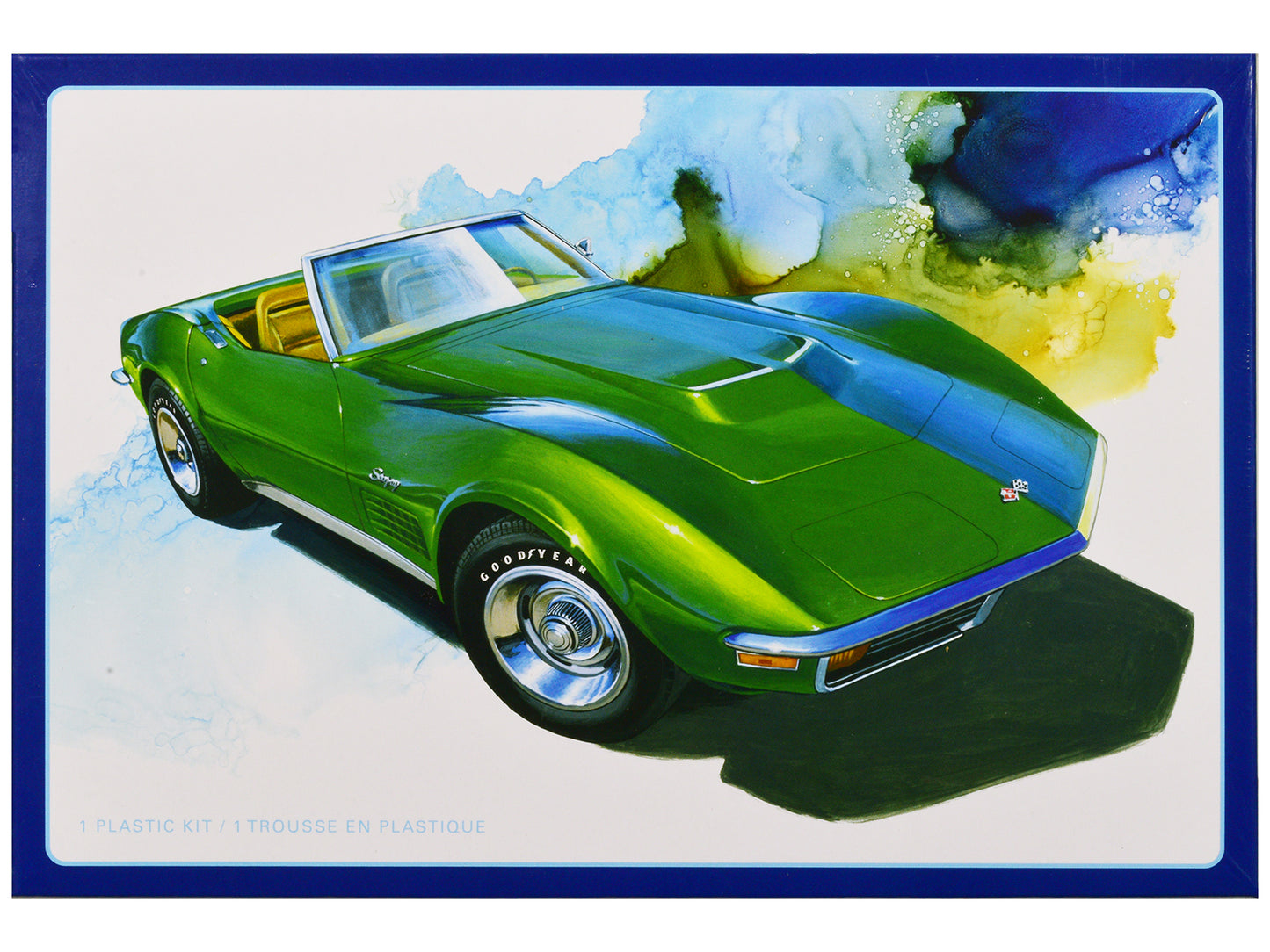 Skill 2 Model Kit 1972 Chevrolet Corvette Roadster 1/25 Scale by AMT <h2>Skill AMT</h2> <p>High-quality diecast car perfect for collectors and enthusiasts. Features detailed interior exterior craftsma