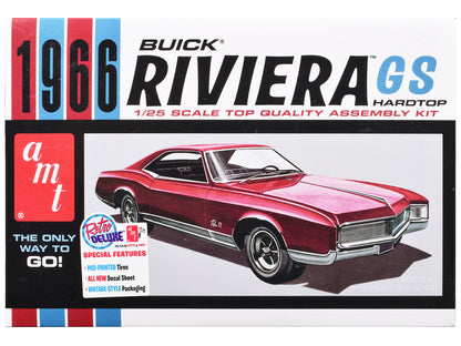 Skill 2 Model Kit 1966 Buick Riviera GS 1/25 Scale by AMT <h2>Skill AMT</h2> <p>High-quality diecast car perfect for collectors and enthusiasts. Features detailed interior exterior craftsmanship, real