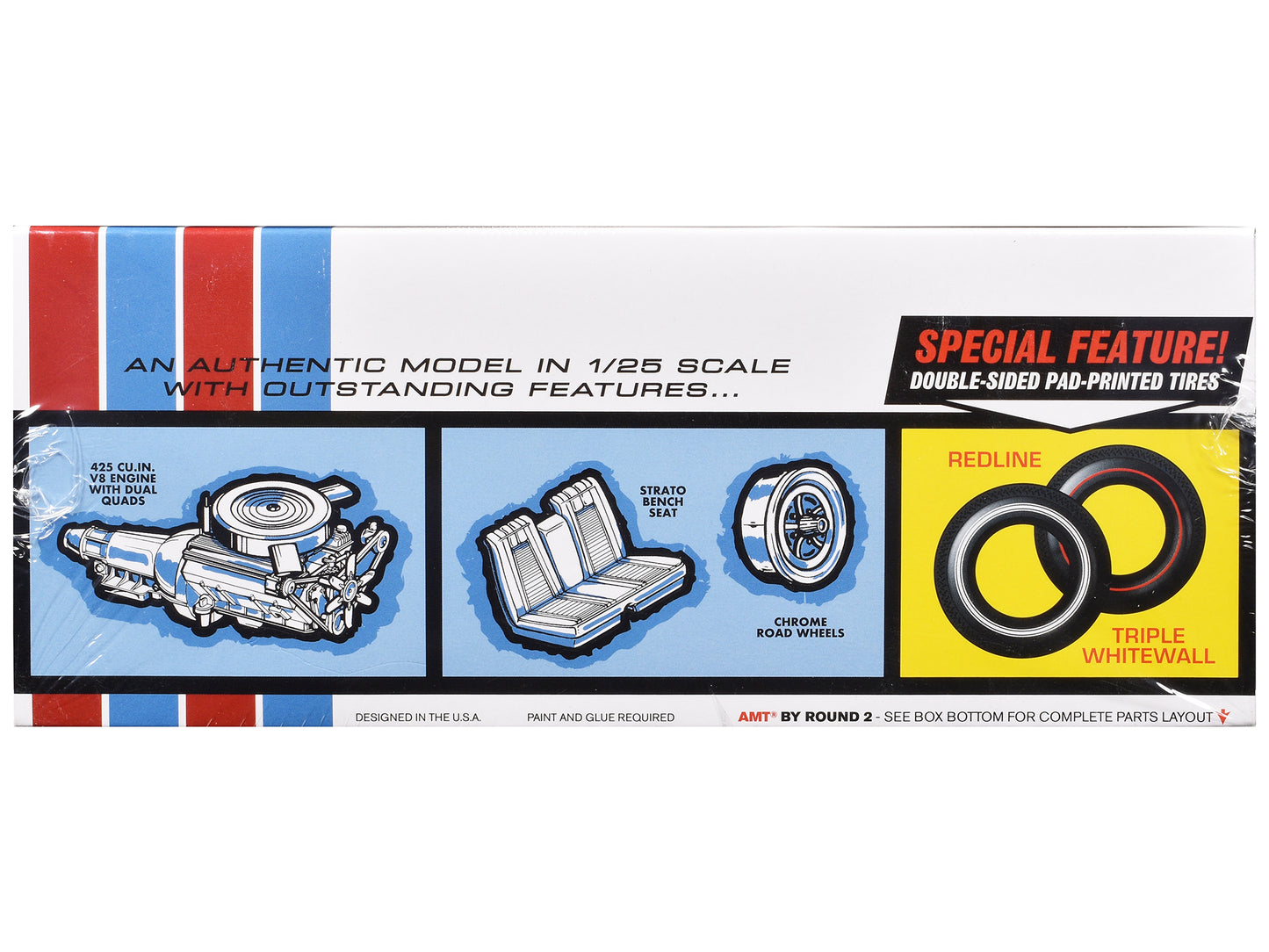 Skill 2 Model Kit 1966 Buick Riviera GS 1/25 Scale by AMT <h2>Skill AMT</h2> <p>High-quality diecast car perfect for collectors and enthusiasts. Features detailed interior exterior craftsmanship, real