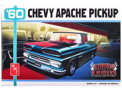 Skill 2 Model Kit 1960 Chevrolet Apache Pickup Truck "Kustom Kruisers" 1/25 Scale by AMT <h2>Skill AMT</h2> <p>High-quality diecast car perfect for collectors and enthusiasts. Features detailed interi