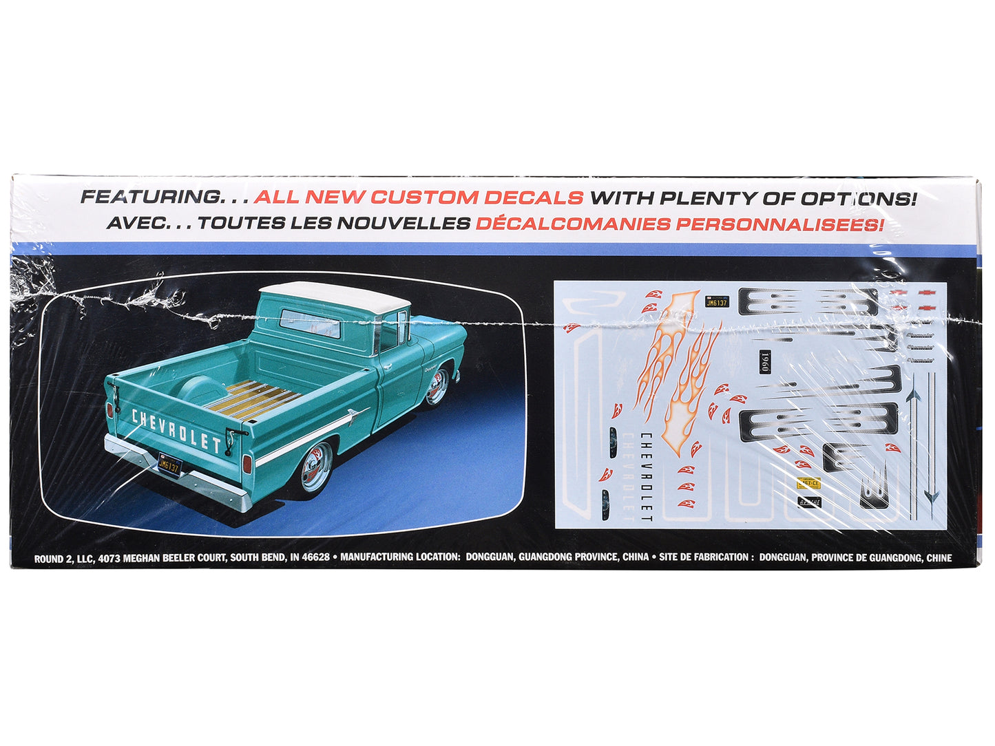 Skill 2 Model Kit 1960 Chevrolet Apache Pickup Truck "Kustom Kruisers" 1/25 Scale by AMT <h2>Skill AMT</h2> <p>High-quality diecast car perfect for collectors and enthusiasts. Features detailed interi