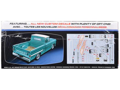 Skill 2 Model Kit 1960 Chevrolet Apache Pickup Truck "Kustom Kruisers" 1/25 Scale by AMT <h2>Skill AMT</h2> <p>High-quality diecast car perfect for collectors and enthusiasts. Features detailed interi
