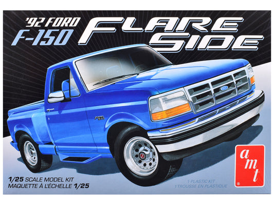 Skill 2 Model Kit 1992 Ford F-150 Flare Side Pickup Truck 1/25 Scale by AMT <h2>Skill AMT</h2> <p>High-quality diecast car perfect for collectors and enthusiasts. Features detailed interior exterior c