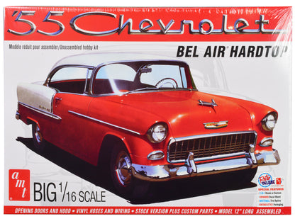 Skill 3 Model Kit 1955 Chevrolet Bel Air Hardtop 1/16 Scale by AMT <h2>Skill AMT</h2> <p>High-quality diecast car perfect for collectors and enthusiasts. Features detailed interior exterior craftsmans