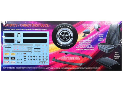 Skill 2 Model Kit 1969 Ford Mustang "John Wick" (2014) Movie 1/25 Plastic Model by AMT T&y