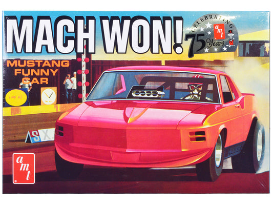Skill 3 Model Kit 1970 Ford Mustang Funny Car "Mach Won" 1/25 Scale by AMT <h2>Skill AMT</h2> <p>High-quality diecast perfect for collectors and enthusiasts. Features detailed interior exterior crafts