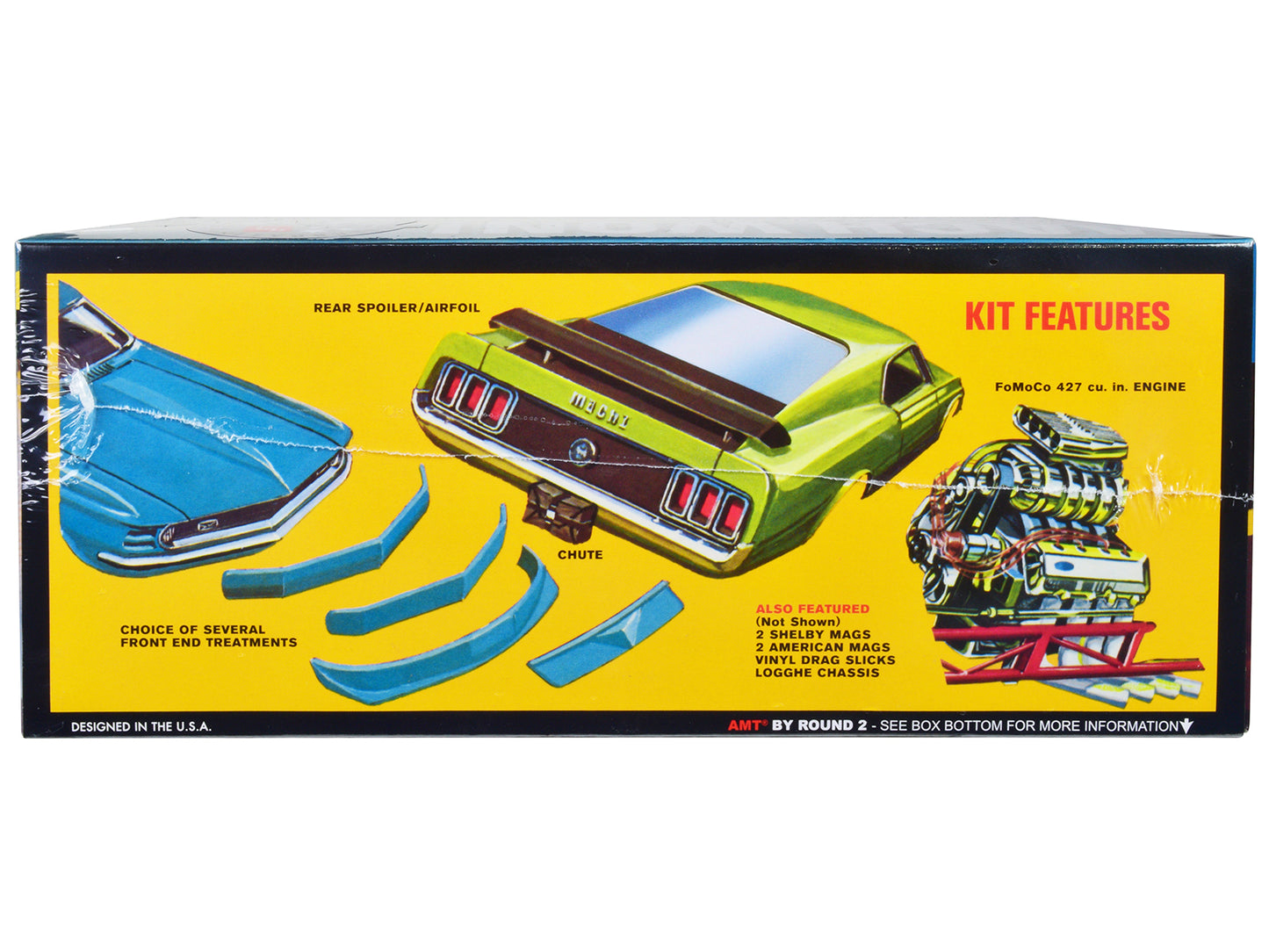 Skill 3 Model Kit 1970 Ford Mustang Funny Car "Mach Won" 1/25 Scale by AMT <h2>Skill AMT</h2> <p>High-quality diecast perfect for collectors and enthusiasts. Features detailed interior exterior crafts